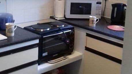 shelf for small oven with hob same height as work top